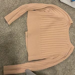 Tan Pac Sun (LA Hearts) sweater in size small